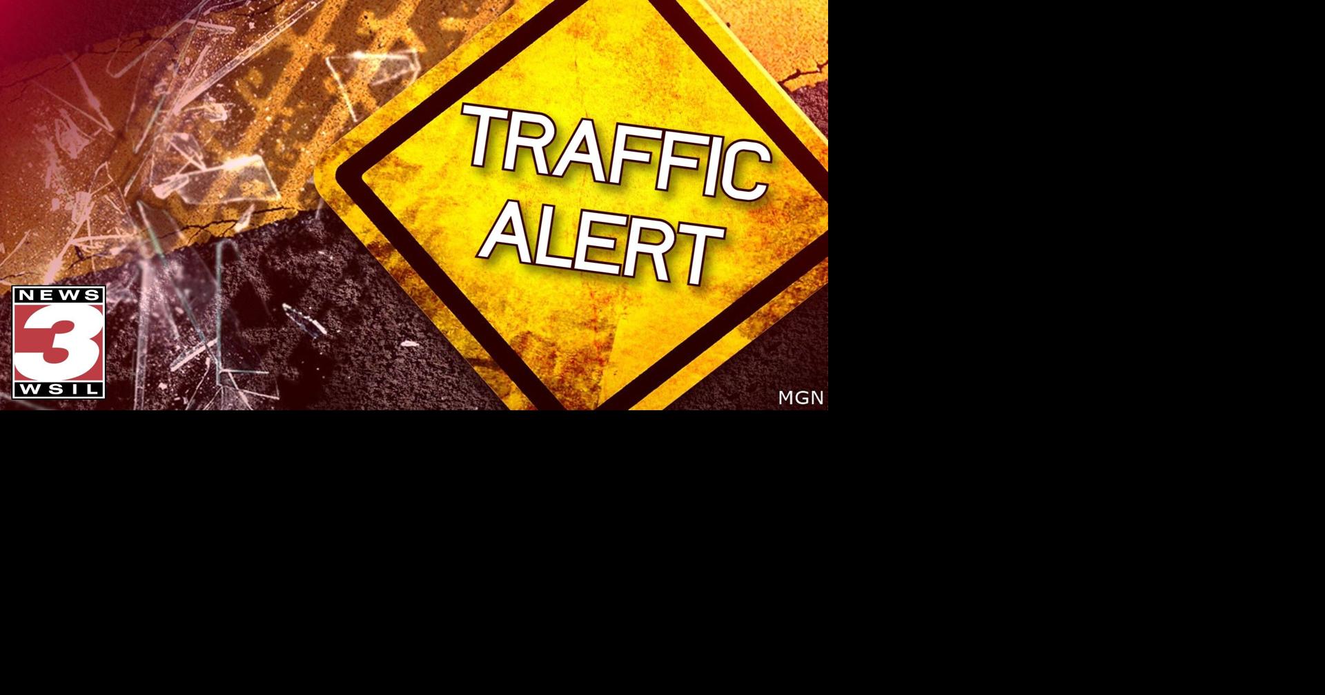 Tree on I57 near Benton creates traffic hazard Illinois