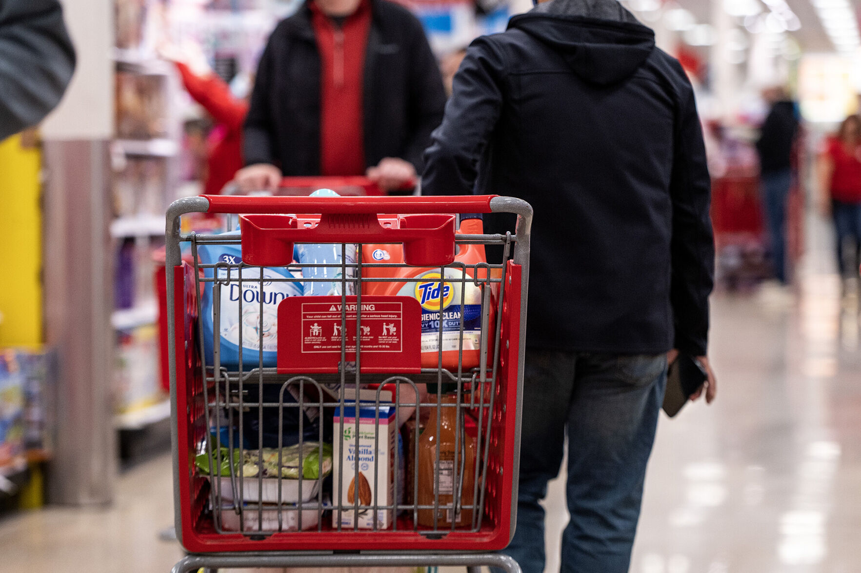 Consumers are feeling slightly better about the direction of the economy