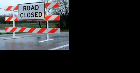 Road closed