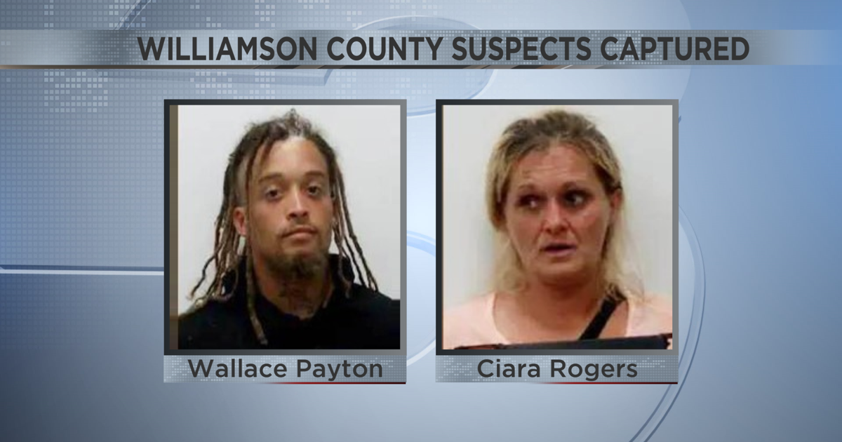 Two Wanted Suspects Captured in Williamson County Illinois