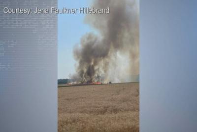 Wheat Field Fire (Johnson/Pope Counties) 6.25.23