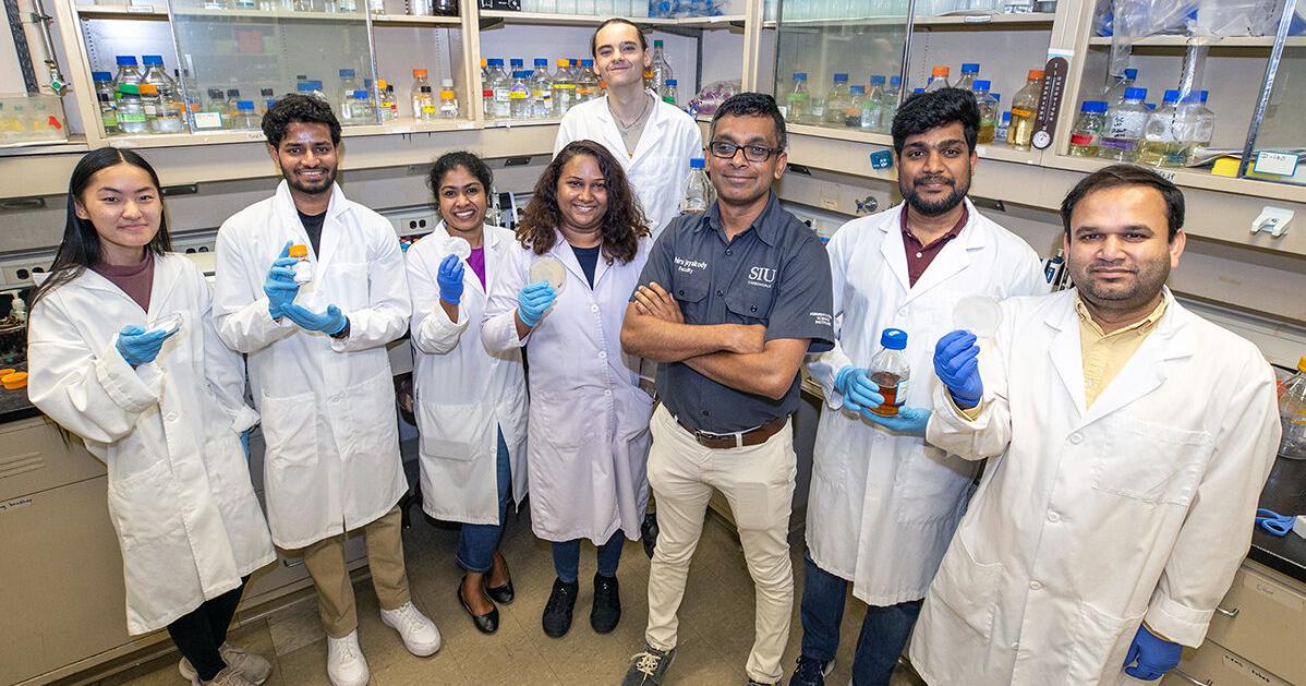 SIU researchers develop microbe that could help reduce plastic waste
