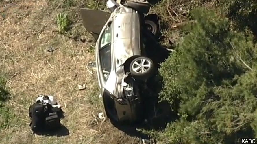 Tiger Woods crash