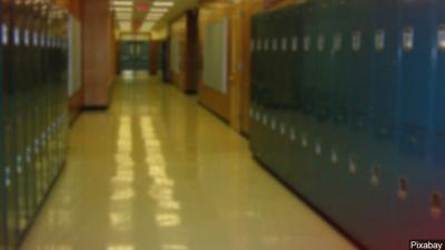 school hallway