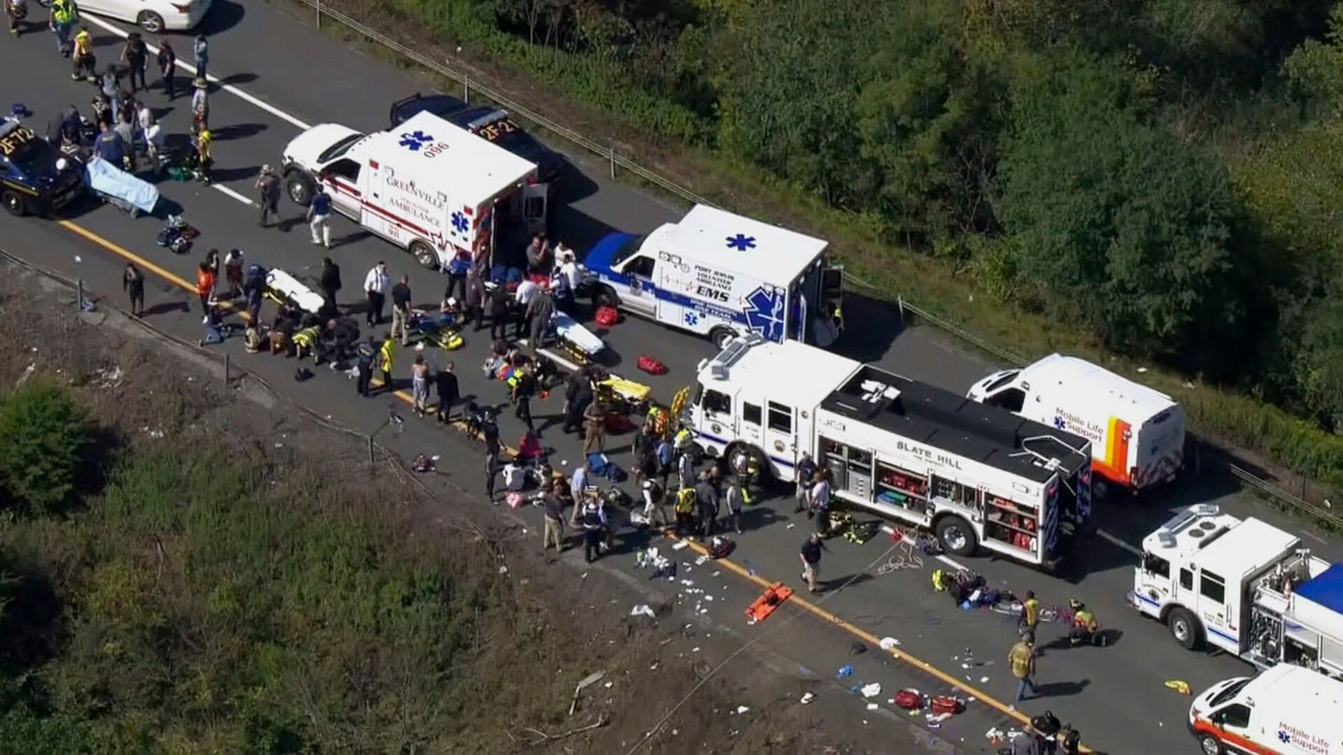 They were crying asking for their parents Trooper describes