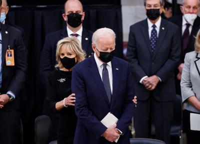 Biden and congressional leaders honor the late Sen. Bob Dole at US Capitol