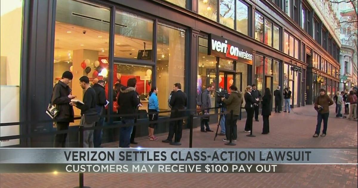 Verizon settles classaction lawsuit Video