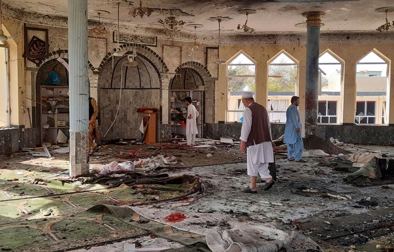 Explosion at mosque in Afghanistan kills and wounds at least 100