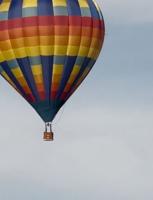 Video from Debbie Wajvoda shows hot air balloon going up after reportedly contacting power lines in Lowell, Indiana