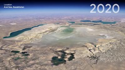 google earth climate change