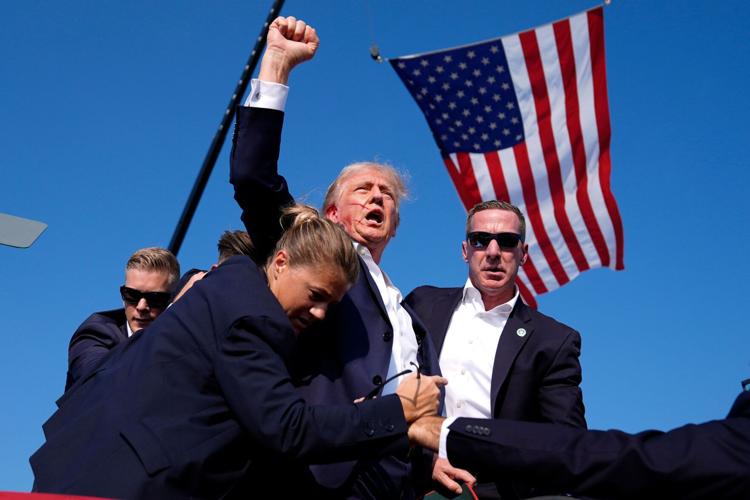 Conspiracy theories spread wildly after the first assassination attempt on a US president in the social media age