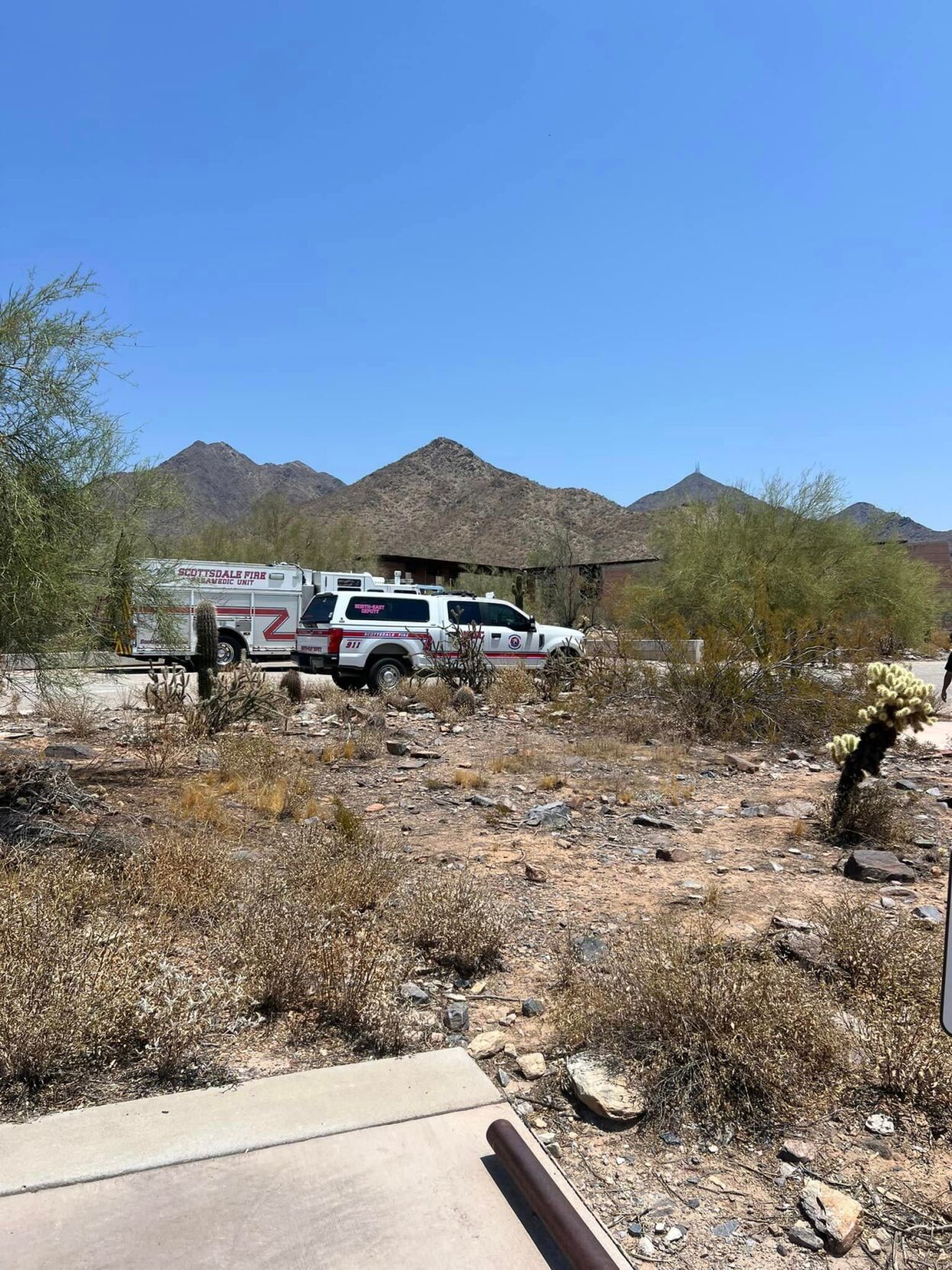 Thirteen hikers, including children, rescued from high heat on Arizona trail