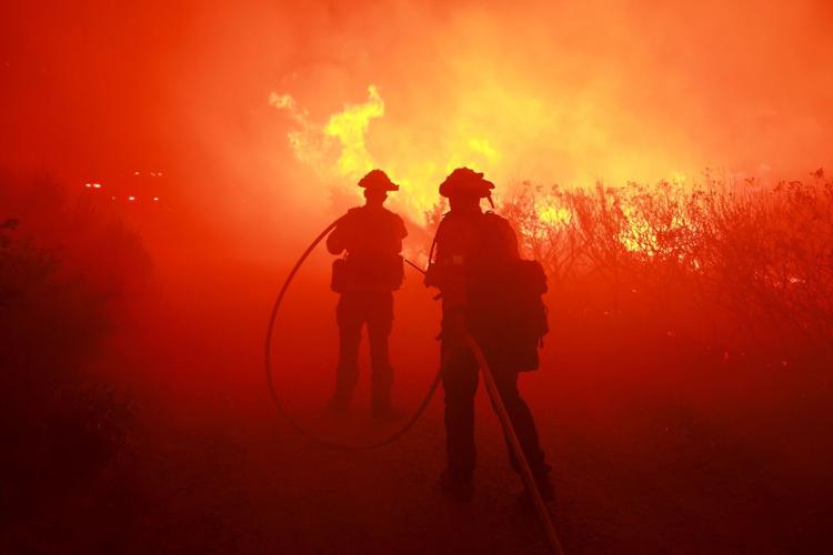 The Post Fire in Los Angeles County has consumed more than 15,000 acres