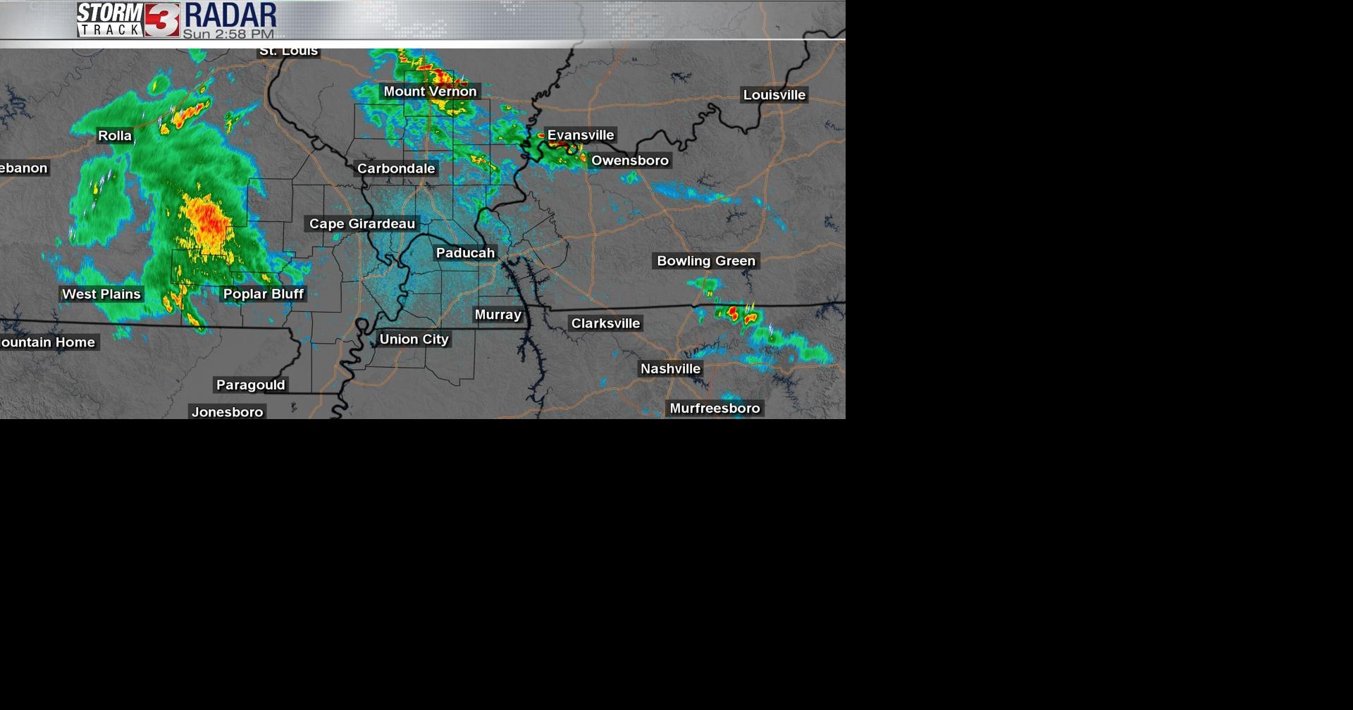 Soggy and stormy Father's Day -- chance for rain continuing tomorrow ...