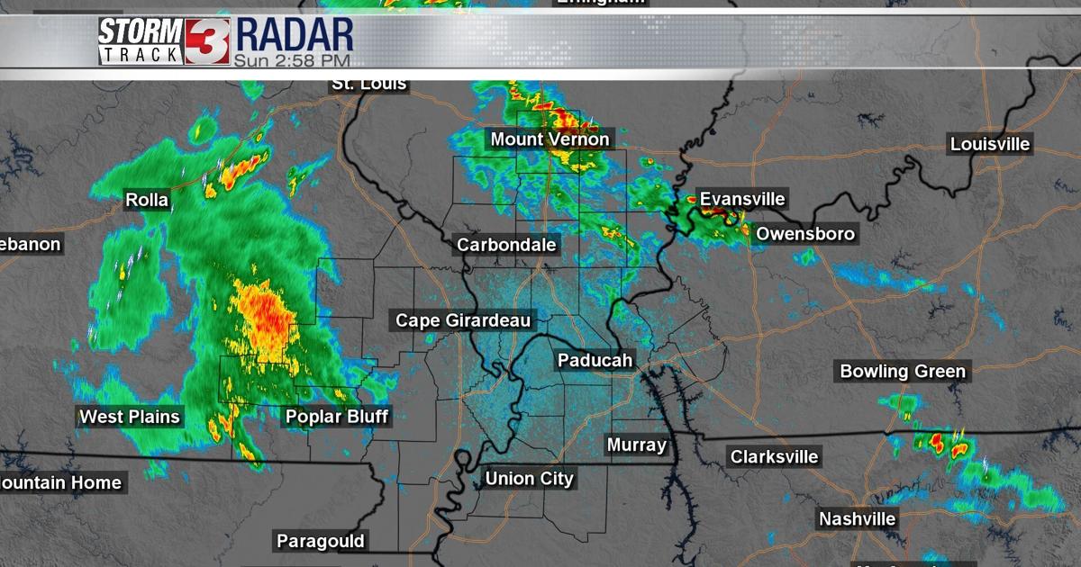 Soggy and stormy Father's Day -- chance for rain continuing tomorrow ...