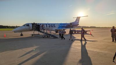 Contour Airlines first flight