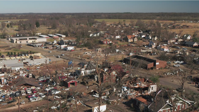 tornado damage