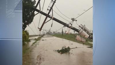 Power lines down in Essex