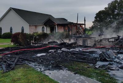 Church fire