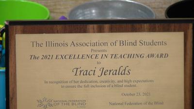 Herrin teacher honored