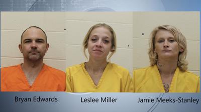 Bryan Edwards, Leslee Miller, Jamie Meeks-Stanley