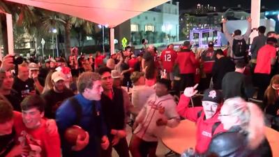 Super Bowl Fans Tampa