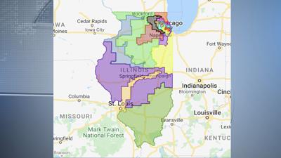 Illinois 4th version of congressional map