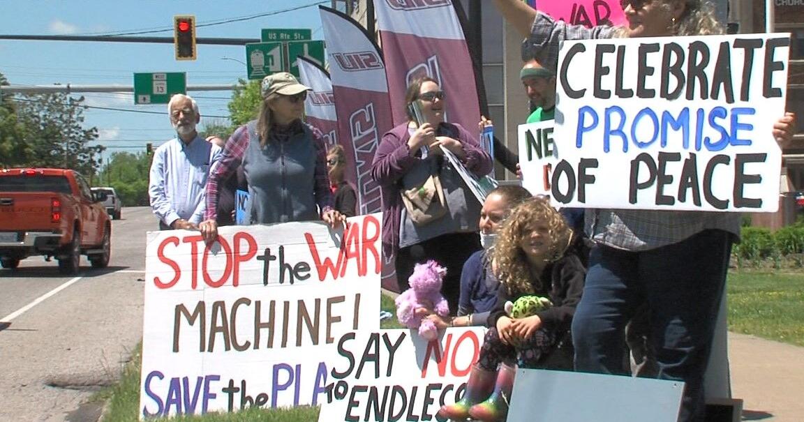 Peace Coalition of Southern Illinois rally scheduled in Carbondale for peace in Gaza and Iran