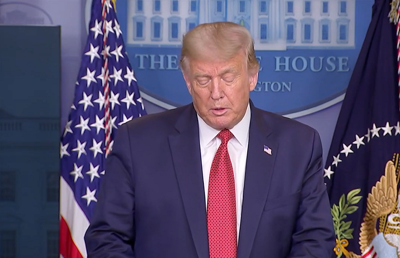President Trump briefing