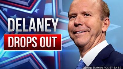 Delaney drops out