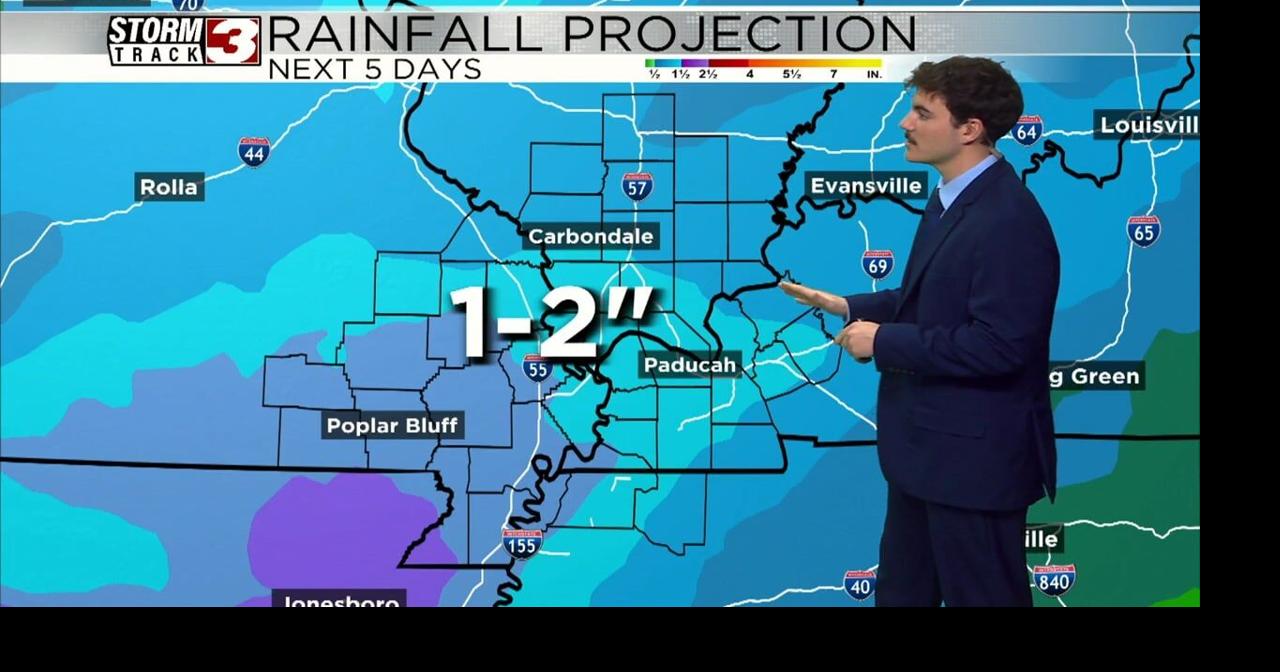 Slow warm up as we await a rainy Saturday Weather