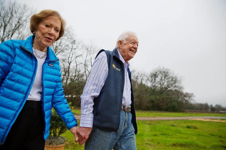 Hundreds stream in to pay respects to Rosalynn Carter as she lies in repose in Atlanta