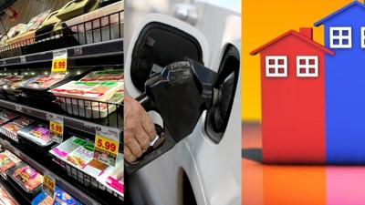 GROCERIES, GAS, PROPERTY