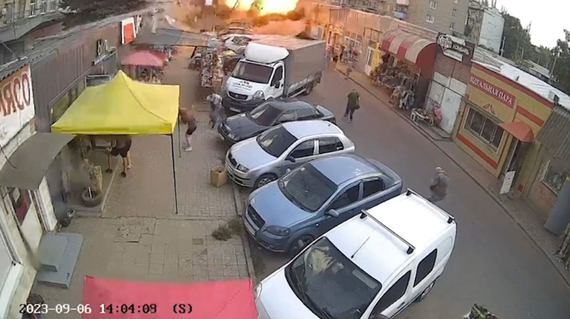 Russian missile strikes eastern Ukraine market, killing 16, in one of the worst attacks in months