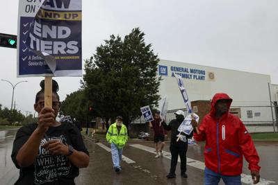 GM said the strike cost it $1.1 billion. But it could post a record profit this year