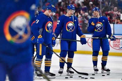 Buffalo Sabres reveal new royal blue jerseys and refreshed logo