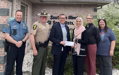 ISP check donation