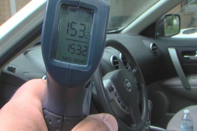 High temps with temperature gun 6.29.23 (Carbondale)