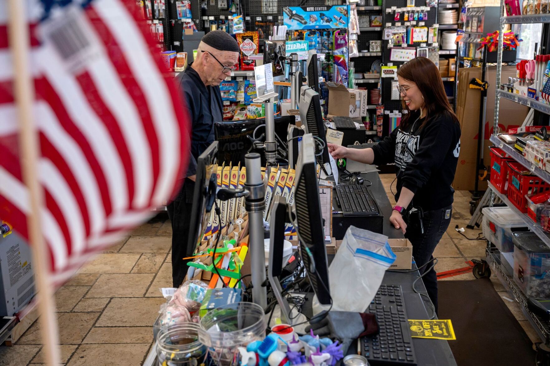 Americans are feeling rosier about their finances, the stock market and inflation’s decline