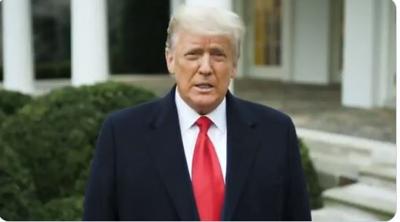president trump video statement