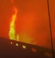 Video shows fire spinning up in Smokehouse Creek Fire Texas