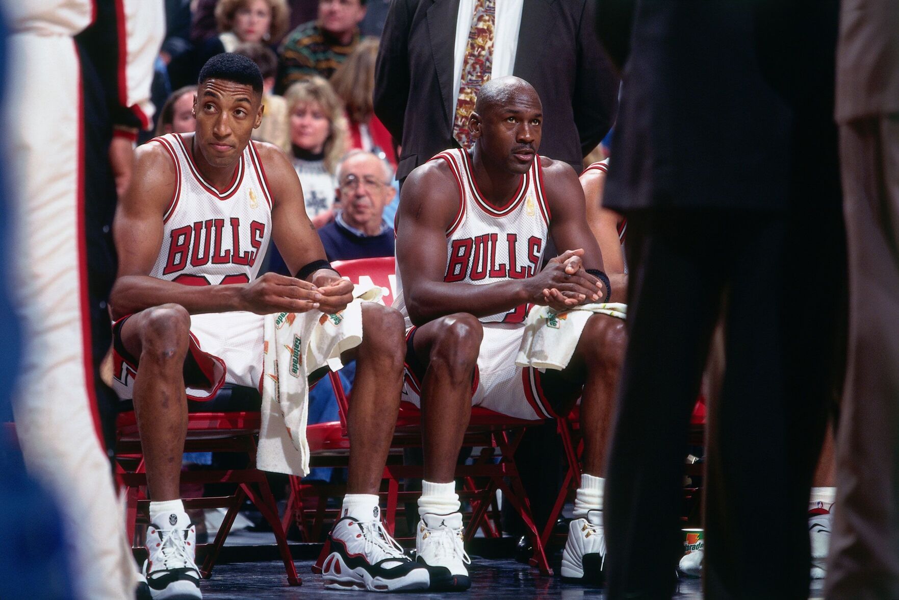 michael jordan on scottie pippen