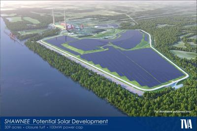 Shawnee Fossil Plant solar project
