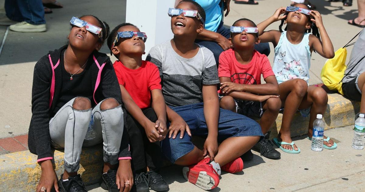 The total solar eclipse will create an optical illusion known as the ...