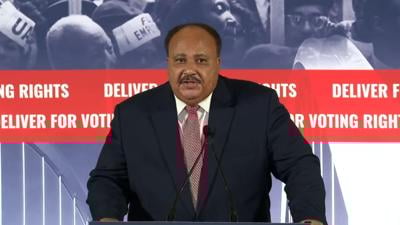 'History will be watching what happens tomorrow': King family demands Senate pass voting rights legislation