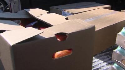 Pinckneyville food drive thru