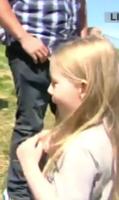 "I love puppies and kitties and turtles!" Little girl reacts to total solar eclipse #shorts