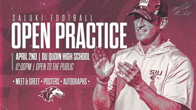 SIU holds spring practice at Du Quoin high school