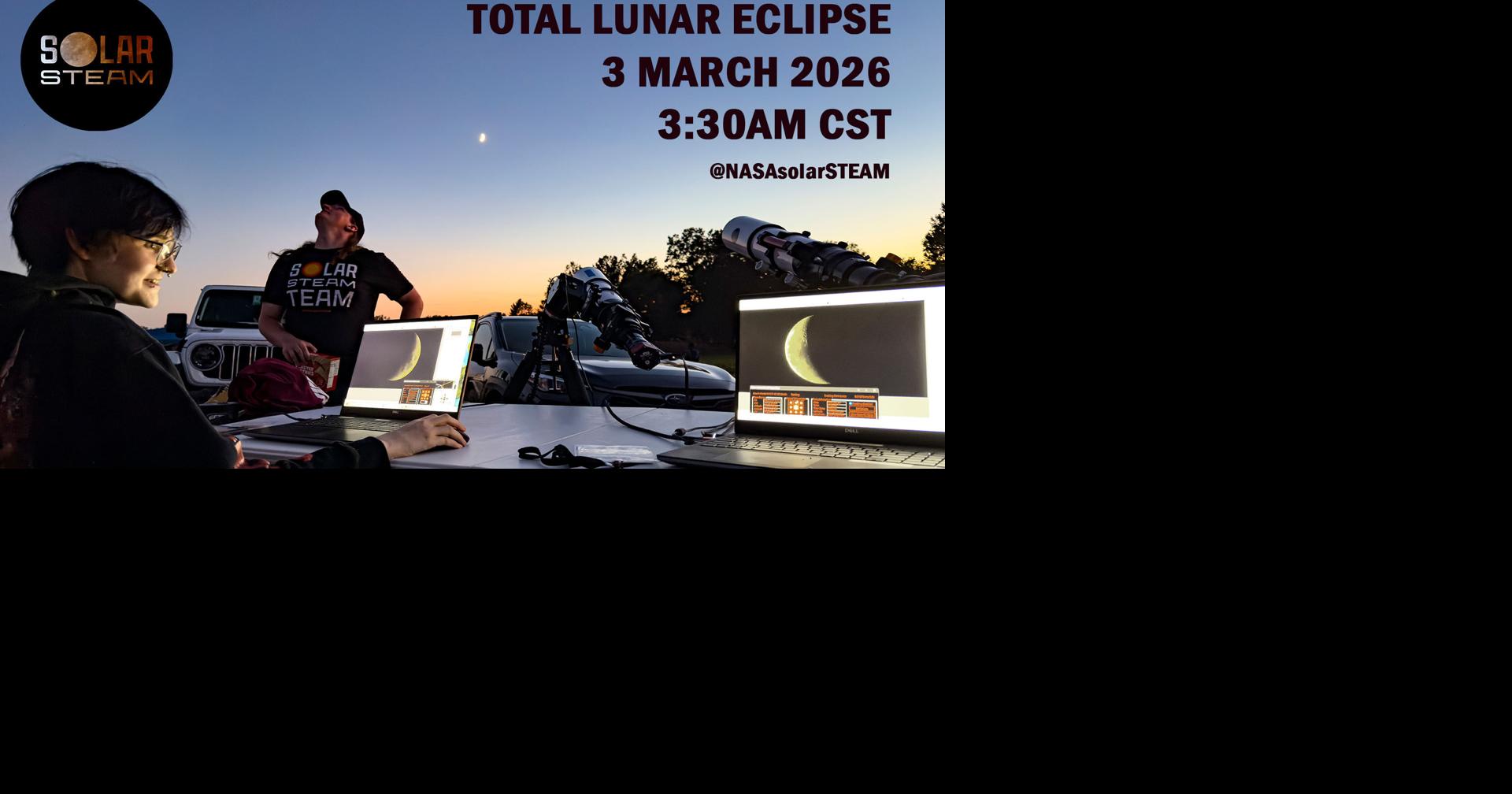 Public Astronomy Event to Showcase Total Lunar Eclipse at SIU Farms