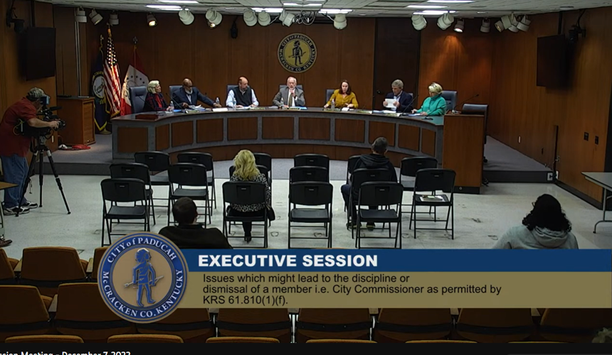 Paducah commissioner under fire for inappropriate texts Politics